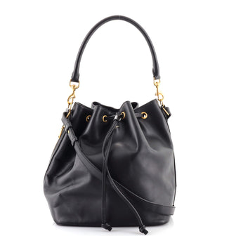 Saint Laurent Emmanuelle Bucket Bag Leather Medium