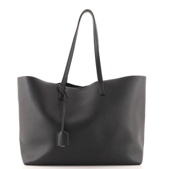 Saint Laurent Shopper Tote Leather Large