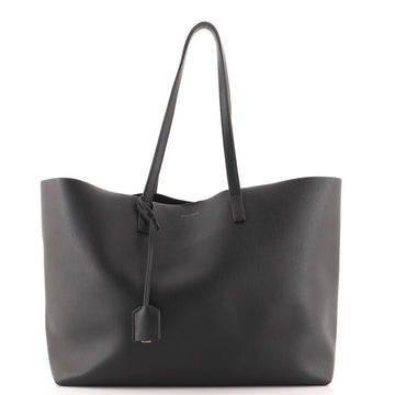 Saint Laurent Shopper Tote Leather Large