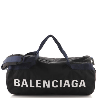 Balenciaga Convertible Wheel Duffle Bag Nylon Small