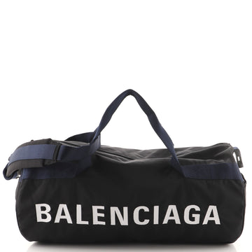 Balenciaga Convertible Wheel Duffle Bag Nylon Small