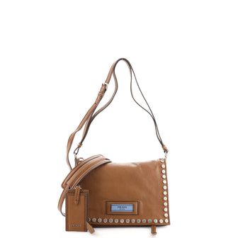 Prada Etiquette Shoulder Bag Glace Calf Small