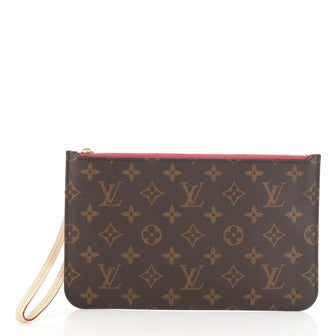 Louis Vuitton Neverfull Pochette Monogram Canvas Large