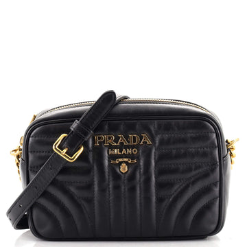 Prada Camera Bag Diagramme Quilted Leather Mini