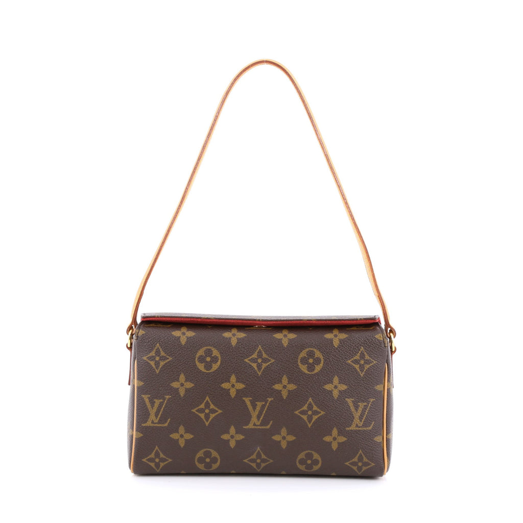 Buy Louis Vuitton Recital Handbag Monogram Canvas Brown 1382801