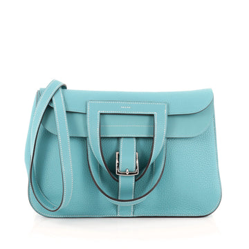 Hermes Halzan Handbag Clemence 31