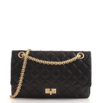 Chanel 50th Anniversary Reissue 2.55 Flap Bag Quilted Aged Calfskin 225