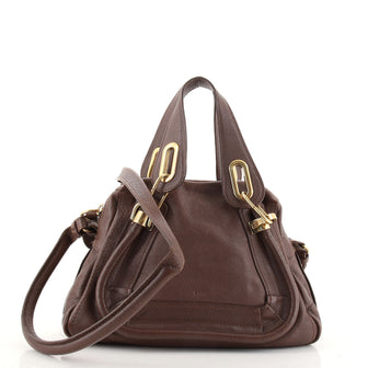 Chloe Paraty Top Handle Bag Leather Small