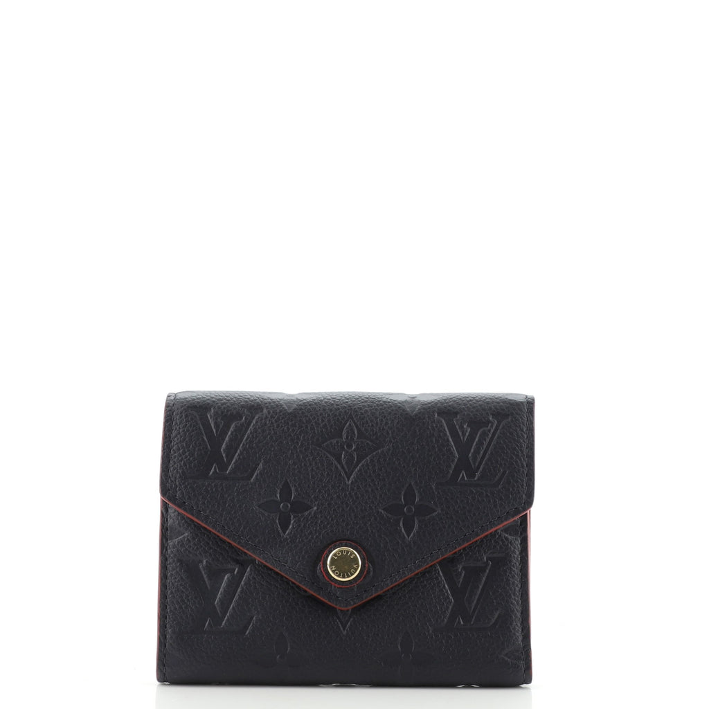 Louis Vuitton Victorine Wallet Compact Purse in Monogram Rouge - SOLD