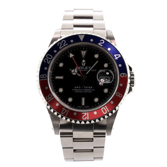Oyster Perpetual Date GMT-Master Pepsi Automatic Watch Stainless Steel 40