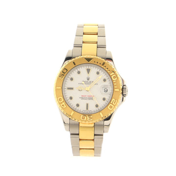 Rolex Oyster Perpetual Yacht-Master Automatic Watch Stainless Steel and White Gold 35