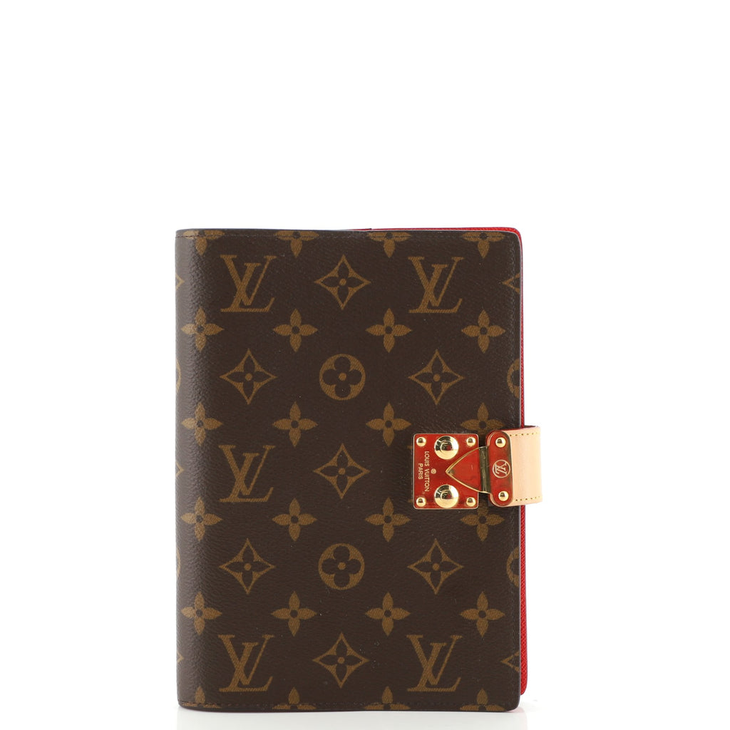 Louis Vuitton Paul Notebook Cover Monogram Canvas MM Brown 1383601
