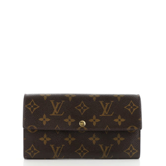 Louis Vuitton Vintage Sarah Wallet Monogram Canvas