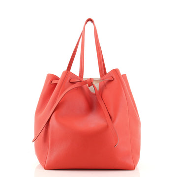 Celine Phantom Tie Cabas Tote Leather Medium