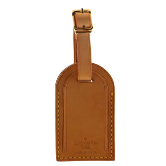 Louis Vuitton Luggage Tag NM Vachetta Leather