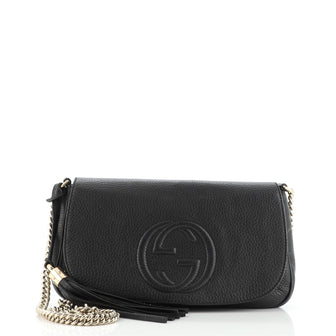 Gucci Soho Chain Crossbody Bag Leather Medium