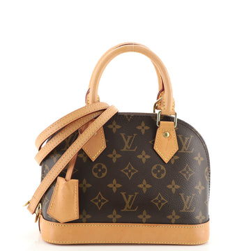Louis Vuitton Alma Handbag Monogram Canvas BB