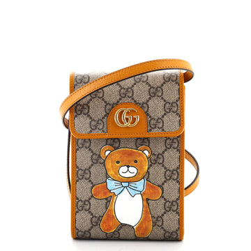 Gucci x EXO-KAI Flap Crossbody Bag Printed GG Coated Canvas Mini