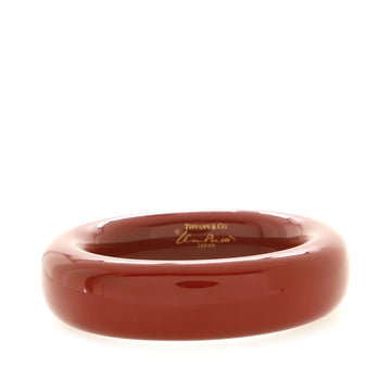 Tiffany & Co. Elsa Peretti Bangle Bracelet Wood and Lacquer