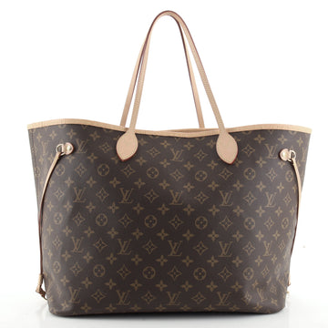 Louis Vuitton Neverfull NM Tote Monogram Canvas GM
