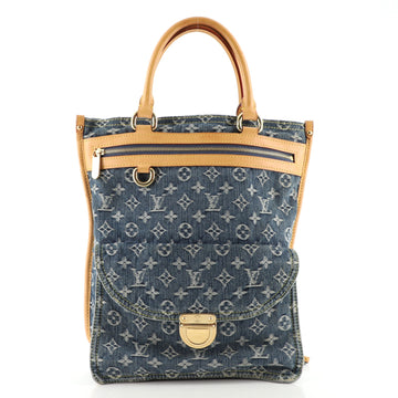 Louis Vuitton Sac Plat Bag Denim