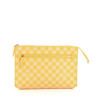 Louis Vuitton Modul Handbag Damier Couleurs Yellow