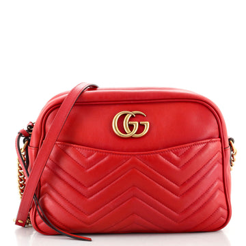 Gucci GG Marmont Shoulder Bag Matelasse Leather Medium
