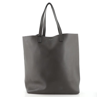Saint Laurent Shopper Tote Leather Tall