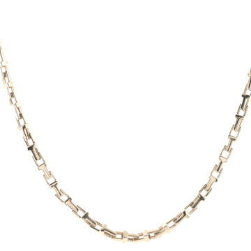Tiffany & Co. T Chain Necklace Sterling Silver Narrow