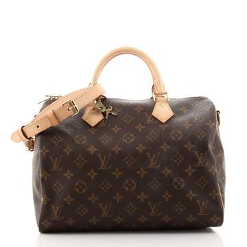 Louis Vuitton Speedy Bandouliere Bag Monogram Canvas 30