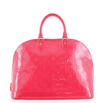 Louis Vuitton Alma Handbag Monogram Vernis GM
