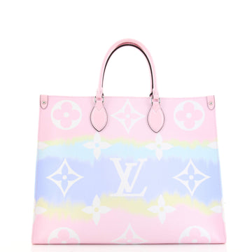 Louis Vuitton OnTheGo Tote Limited Edition Escale Monogram Giant GM