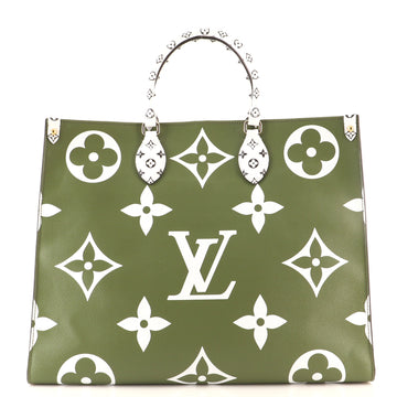 Louis Vuitton OnTheGo Tote Limited Edition Colored Monogram Giant GM