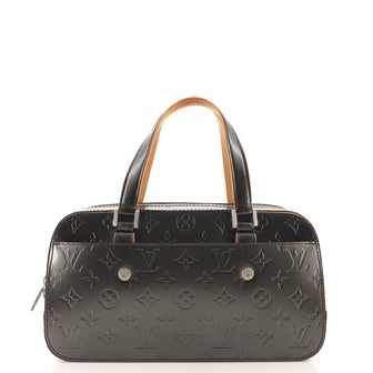 Louis Vuitton Mat Shelton Handbag Monogram Vernis