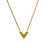 Essential v necklace Louis Vuitton Gold in Metal - 30756270