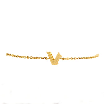 Louis Vuitton LV & Me Necklace, Letter Y Gold Metal