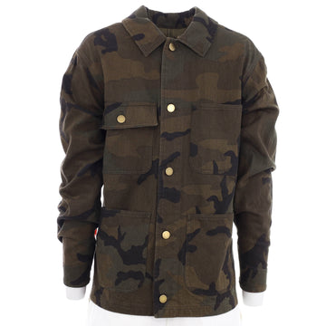 Louis Vuitton Men's Utility Jacket Limited Edition Supreme Monogram Camouflage