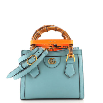 Gucci Diana NM Bamboo Handle Tote Leather Mini
