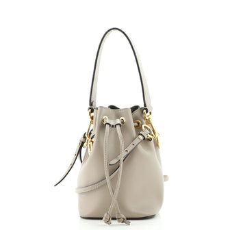 Fendi Mon Tresor Bucket Bag Leather Mini