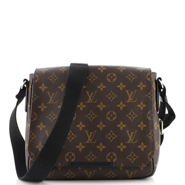 Louis Vuitton District Messenger Bag Macassar Monogram Canvas PM
