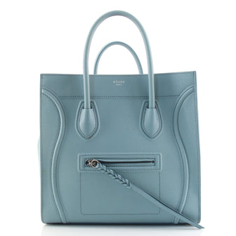 Celine Phantom Bag Textured Leather Medium