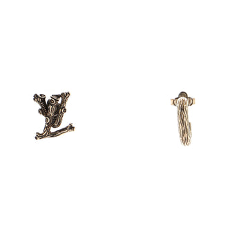 Louis Vuitton LV Wood Stud Earrings Metal