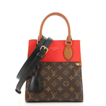 Louis Vuitton Fold Tote Monogram Canvas and Leather PM