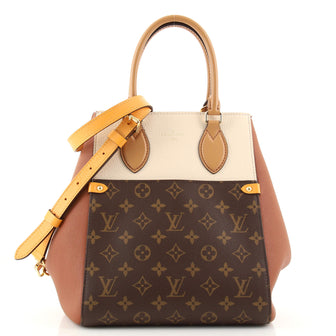 Louis Vuitton Fold Tote Monogram Canvas and Leather MM