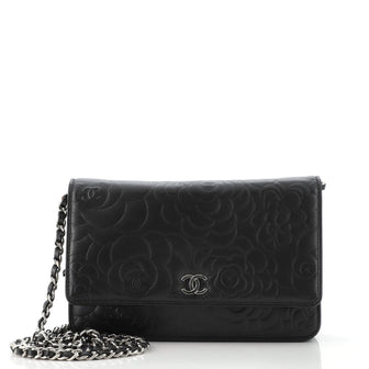 Chanel Wallet on Chain Camellia Lambskin