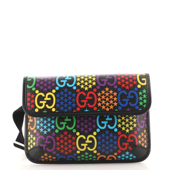 Gucci Belt Bag Psychedelic Print GG Coated Canvas