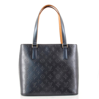 Louis Vuitton Mat Stockton Handbag Monogram Vernis