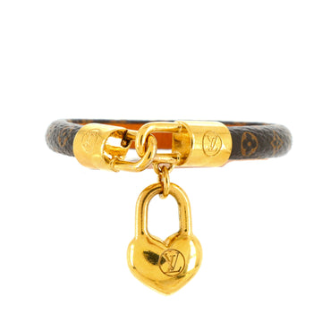 Louis Vuitton Crazy In Lock Bracelet Monogram Canvas with Metal