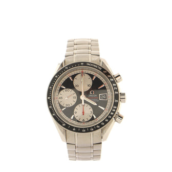 Omega Speedmaster Date Chronograph Chronometer Automatic Watch Stainless Steel 40