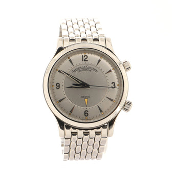 Jaeger-LeCoultre Master Reveil Memovox Automatic Watch Stainless Steel 36